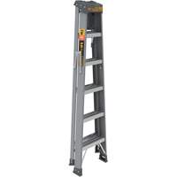 Step Ladder with Paint Tray, 6', Fibreglass, 225 lbs. Capacity, Type 2 Seaboard Timber Mart