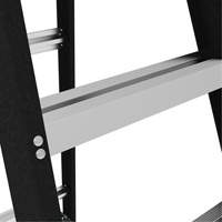 Step Ladder with Paint Tray, 10', Fibreglass, 250 lbs. Capacity, Type 1 Seaboard Timber Mart