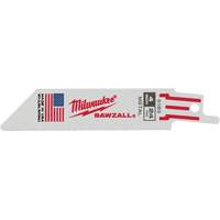 Lames de scie alternative Sawzall, Bim&eacute;tal, 24 Dents par pouce, 4" lo x 3/4" la Seaboard Timber Mart