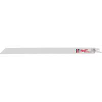 Lame de scie alternative Sawzall, Bim&eacute;tal, 10/14 Dents par pouce, 12" lo Seaboard Timber Mart