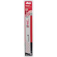 Lames The Torch Sawzall, Bim&eacute;tal, 10 Dents par pouce, 9" lo x 1" la Seaboard Timber Mart