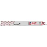 Lames The Torch Sawzall, Bim&eacute;tal, 10 Dents par pouce, 9" lo x 1" la Seaboard Timber Mart