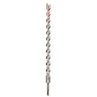 M/2 2-Cutter Rotary Hammer Drill Bit, 1", SDS-Plus Shank, Carbide Seaboard Timber Mart
