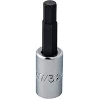 Socket, Hex, 1/4" x 1-7/8" L, 1/4" Drive Seaboard Timber Mart