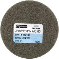 Standard Abrasives Unitized Wheel, 3" x 1/8", 1/4" Arbor, Medium Grit, Aluminum Oxide Seaboard Timber Mart