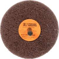 Standard Abrasives Buff & Blend Wheel, 3" Dia. x 1" W, 1/4" Arbor, Aluminum Oxide Seaboard Timber Mart