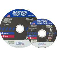 Cut-Off Wheel, 14" x 0.045", 5/8" Arbor, Type 1, Aluminum Oxide/Ceramic, 19000 RPM Seaboard Timber Mart