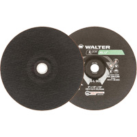 Depressed Centre Grinding Wheels - Aluminium Type 27, 9" x 1/8", 7/8" Arbor, Type 27 Seaboard Timber Mart