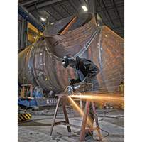 Meule &agrave; tronçonner Zipcut, 5" x 3/64", Arbre de 7/8", Type 1, Oxyde d'aluminium, 12 200 Tr/min Seaboard Timber Mart