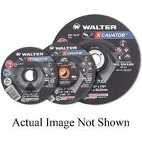 XCAVATOR Grinding Wheel, 4-1/2" x 1/4", 5/8"-11 Arbor, Zirconium, Type 27 Seaboard Timber Mart