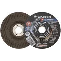 XCAVATOR Grinding Wheel, 4-1/2" x 1/4", 7/8" Arbor, Zirconium, Type 27 Seaboard Timber Mart