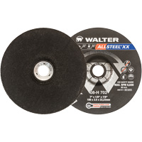 Allsteel XX Depressed Centre Grinding Wheels, 7" x 1/8", 7/8" Arbor, Type 27 Seaboard Timber Mart