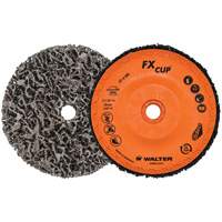 FX Cleaning Cup Disc, 5" Dia., Aluminum Oxide Seaboard Timber Mart