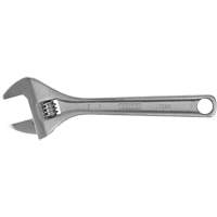 Adjustable Wrench, 8" L, 1-7/32" Max Width, Chrome Seaboard Timber Mart