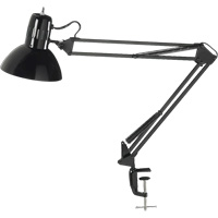 Lampes de bureau &agrave; pince - Bras flexible, 100 W, Incandescente, Pinces serre-joints, Noir Seaboard Timber Mart