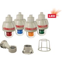 Lumi&egrave;res d'avertissement DEL antid&eacute;flagrantes avec technologie XLT, Continu/Clignotement, Ambr&eacute;e Seaboard Timber Mart