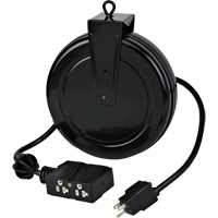 Cord Reel - Industrial, 20', SJTOW, 12/3/3-Dec Gauge, 15 A Seaboard Timber Mart