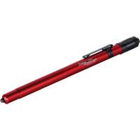 Lampe stylo Stylus, DEL, 11 lumens, Corps en Aluminium, piles AAAA, Compris Seaboard Timber Mart