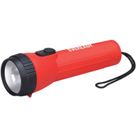 Industrial General Purpose Flashlight, LED, 25 Lumens, D Batteries Seaboard Timber Mart