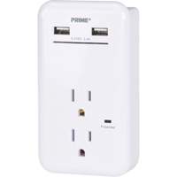 Prime&reg; USB Charger with Surge Protector Seaboard Timber Mart