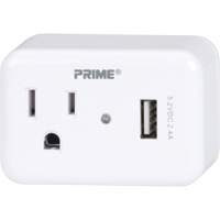 Prime&reg; USB Charger with Surge Protector Seaboard Timber Mart
