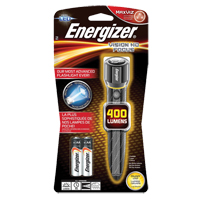 Vision HD Flashlight, LED, 400 Lumens, AA Batteries Seaboard Timber Mart