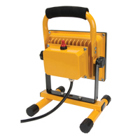 Portable Work Light, LED, 20 W, 2500 Lumens, Aluminum Housing Seaboard Timber Mart
