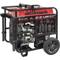 V-Twin Gasoline Generator, 15000 W Surge, 12500 W Rated, 120 V/240 V, 40 L Tank Seaboard Timber Mart