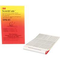 ScotchCode Pre-Printed Wire Marker Book Seaboard Timber Mart