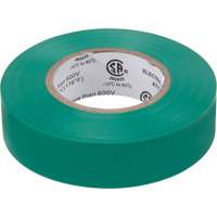 Ruban isolant, 19 mm (3/4") x 18 m (60'), Vert, 7 mils Seaboard Timber Mart