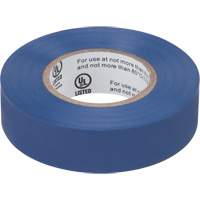 Ruban isolant, 19 mm (3/4") x 18 m (60'), Bleu, 7 mils Seaboard Timber Mart