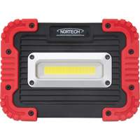 Portable Work Light, LED, 10 W, 1000 Lumens, Plastic Housing Seaboard Timber Mart