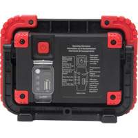 Portable Work Light, LED, 10 W, 1000 Lumens, Plastic Housing Seaboard Timber Mart