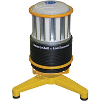 Beacon360 GO Portable Work Light with Floor Stand, LED, 45 W, 6000 Lumens, Aluminum Housing Seaboard Timber Mart