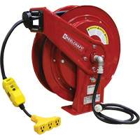 70000 Power Cord Reel, 100', SEOOW, 12 Gauge, 15 A Seaboard Timber Mart
