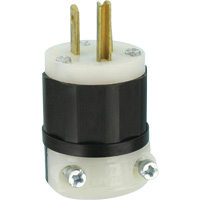 Hospital Grade Extension Plug, Nylon, 15 Amps, 125 V Seaboard Timber Mart
