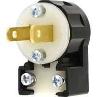 Hospital Grade Extension Plug, Nylon, 15 A, 125 V Seaboard Timber Mart