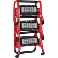 Lampe de sc&egrave;ne rechargeable et portative Scene Light II, DEL, 10000 lumens, Boîtier en Plastique Seaboard Timber Mart