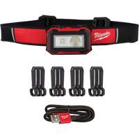 Magnetic Headlamp & Task Light, LED, 450 Lumens, 2.5 Hrs. Run Time, Rechargeable Batteries Seaboard Timber Mart