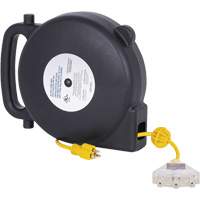 JPCR-1450 ABS Extension Cord Reel, Indoor/Outdoor, SJTW, 14 AWG, 13 A, 45' Seaboard Timber Mart