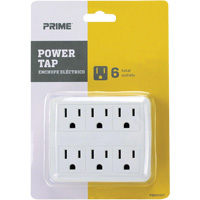 Power Tap, 6 Outlet(s), 15 A, 1875 W, 125 V Seaboard Timber Mart