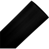 Black Heat Shrink Tubing, Thin Wall, 100', 0.75" (19.05 mm) - 1.5" (38.1 mm) Seaboard Timber Mart
