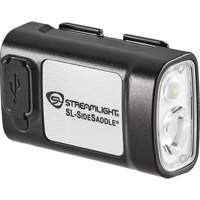 SL-SIDESADDLE&reg; USB Hardhat & Helmet Light, LED, 350/320/400 Lumens, 6.25/7/5 Hrs. Run Time, Rechargeable Batteries Seaboard Timber Mart