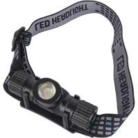 Magnetic Headlamp, LED, 1100 Lumens, 4.5 Hrs. Run Time, Rechargeable Batteries Seaboard Timber Mart