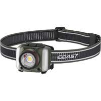FL97R Tri-Colour Headlamp with Twist Focus & Voice Activation, LED, 830 Lumens, 2 Hrs. Run Time, Rechargeable Batteries Seaboard Timber Mart