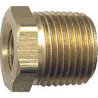 R&eacute;duction m&acirc;le-femelle pour tuyau, 3/8" x 1/4", NPT x FPT, Laiton Seaboard Timber Mart
