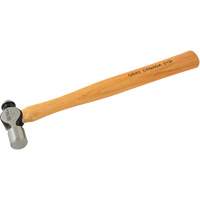 Ball Pein Hammer, 8 oz. Head Weight, Plain Face, Wood Handle Seaboard Timber Mart