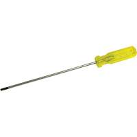 Tournevis &agrave; fente pour &eacute;lectricien, Tige de 3/16", Ronde, 11-1/2" lo, Prise en Plastique Seaboard Timber Mart