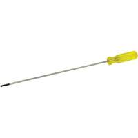 Tournevis &agrave; fente d'&eacute;lectricien, Tige de 3/16", Ronde, 15-1/2" lo, Prise en Plastique Seaboard Timber Mart