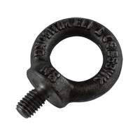 Eye Bolt, 1/8" Dia., 1/2" L, Uncoated Natural Finish, 300 lbs. (0.15 tons) Capacity Seaboard Timber Mart